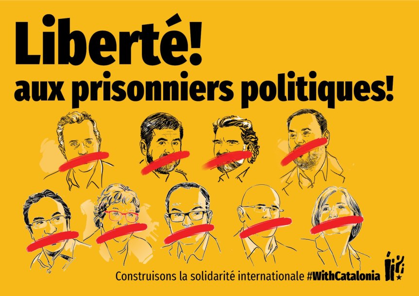 Pour la Libération des prisonniers politiques catalans